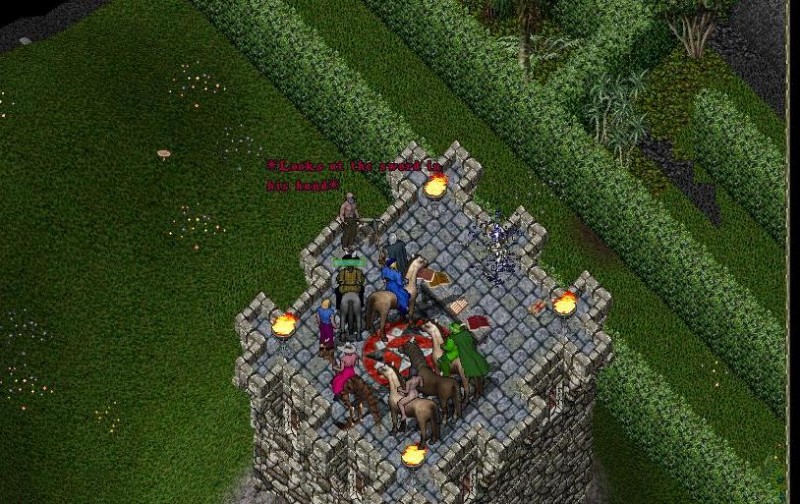 The mystical sword and armor are delivered to Fighter and he is freed!