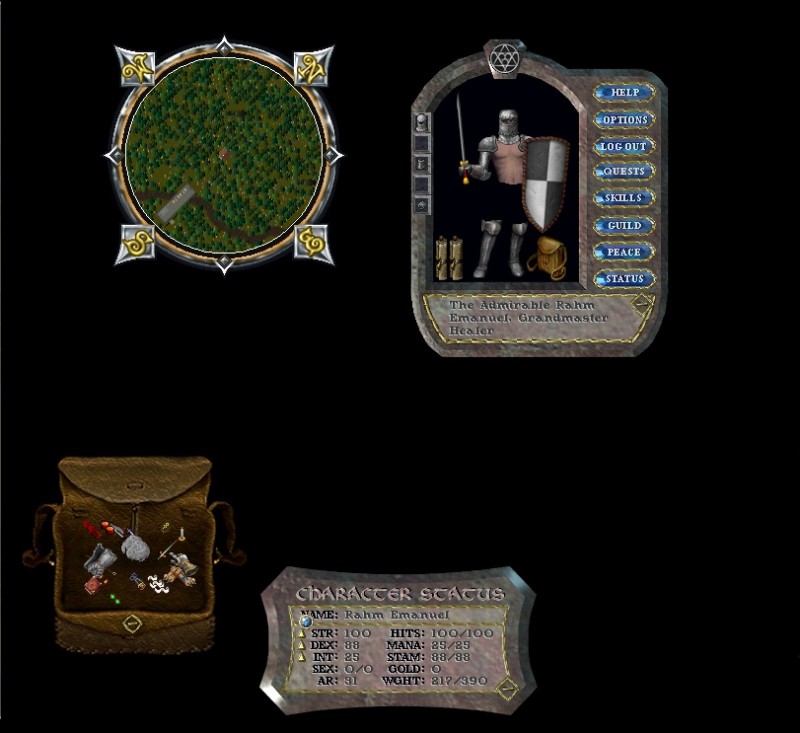 Old Graphic on Longsword